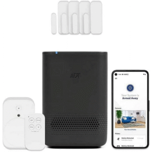 ADT Blue Wireless Home Security System with Entry Sensors